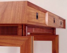 Woodworking and custom furniture maker Vejdi Avsar